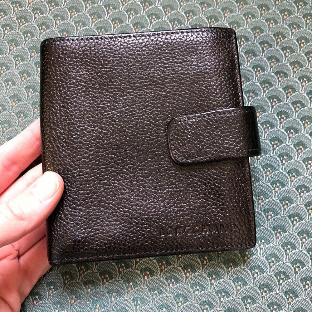 Longchamp Wallet-modified (dyed black)